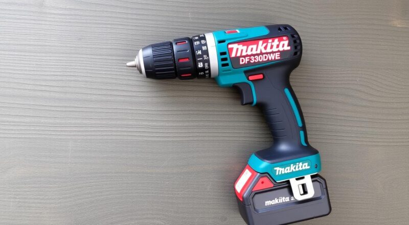 Makita DF330DWE akumulatorska bušilica