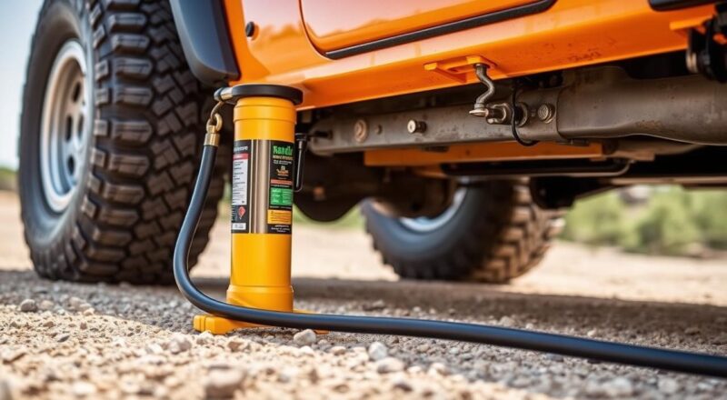 prenosna hidraulična dizalica za teren prenosna hidraulična dizalica za teren