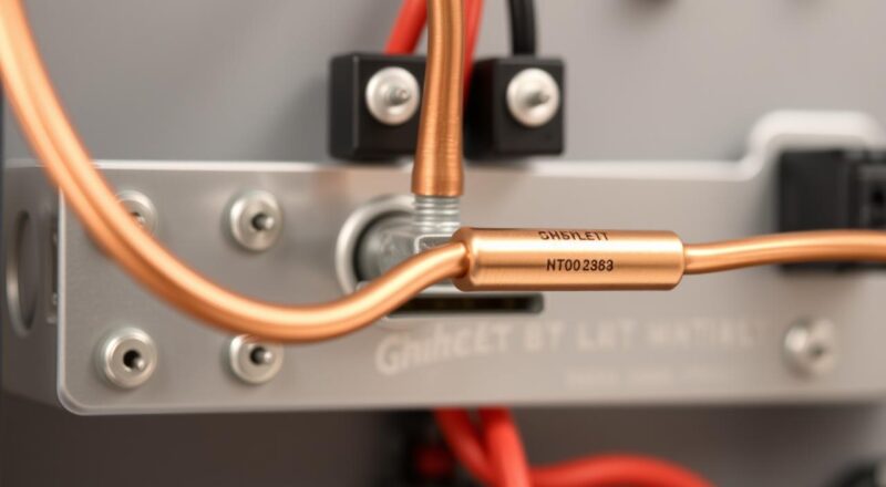 vrste bakarnih podloški za električne sisteme