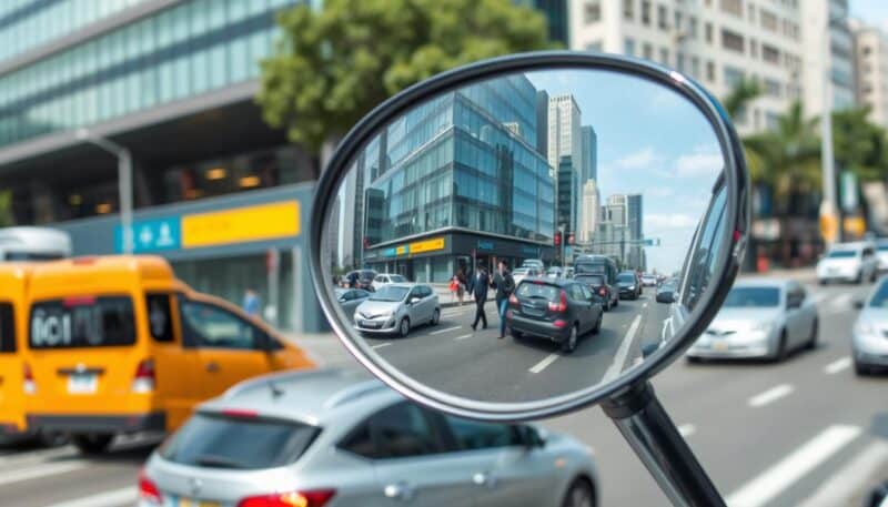 konveksno ogledalo upotreba