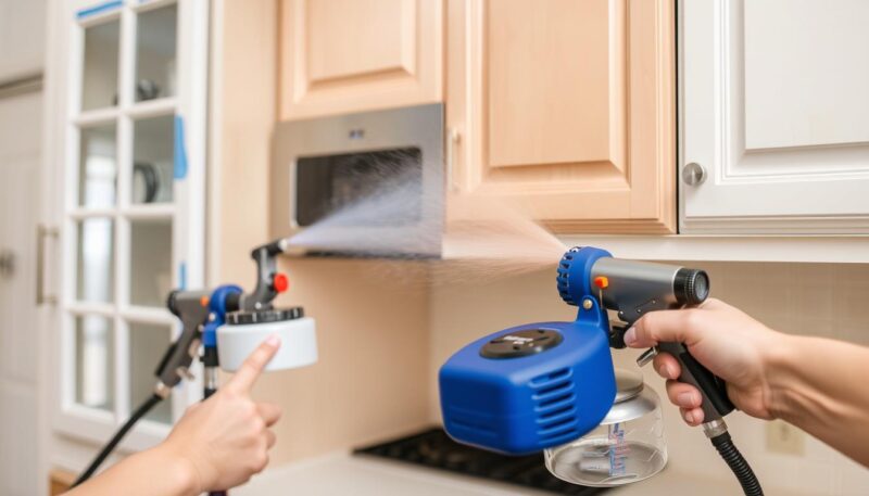 pištolj za farbanje kuhinjskih elemenata pištolj za farbanje kuhinjskih elemenata