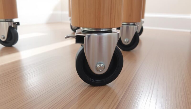 točkići sa kočnicom za nameštaj