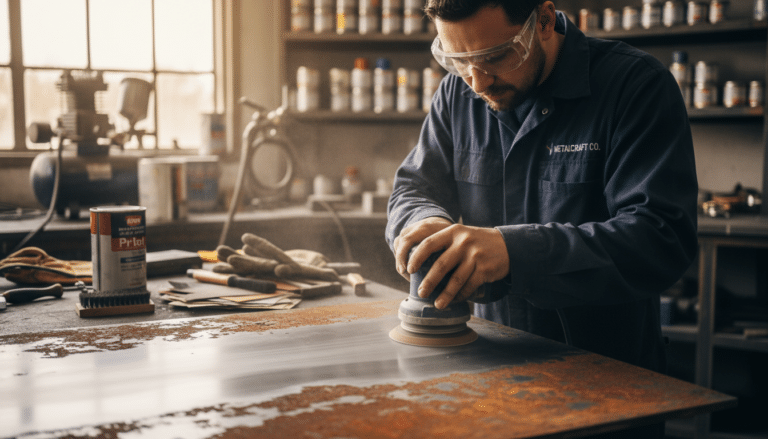 Farbanje metala: Kako ukloniti koroziju pre nanošenja zaštite