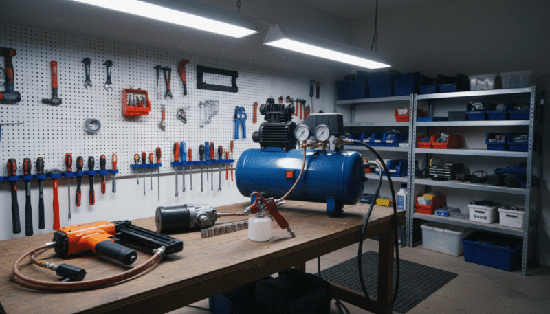 Pneumatski alat: Prednosti korišćenja kompresora u kućnoj radionici