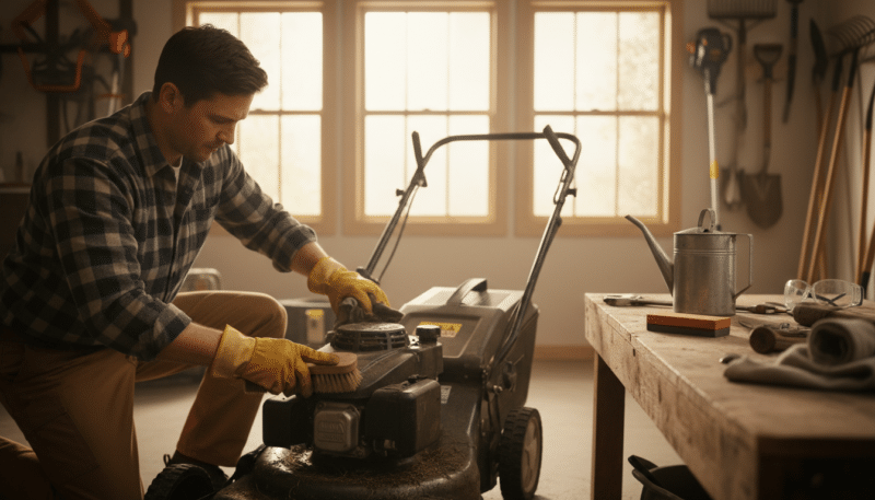 Priprema kosilice za sezonu: Čišćenje, oštrenje noža i zamena ulja