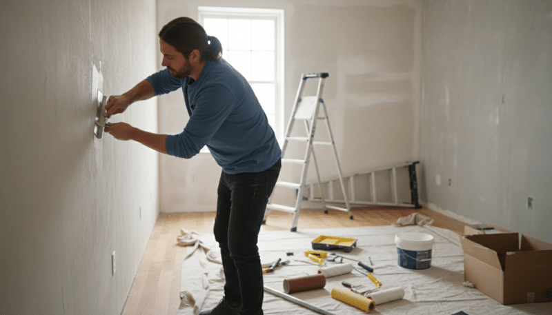 Priprema zidova za krečenje: Kako pravilno gletovati i šmirglati