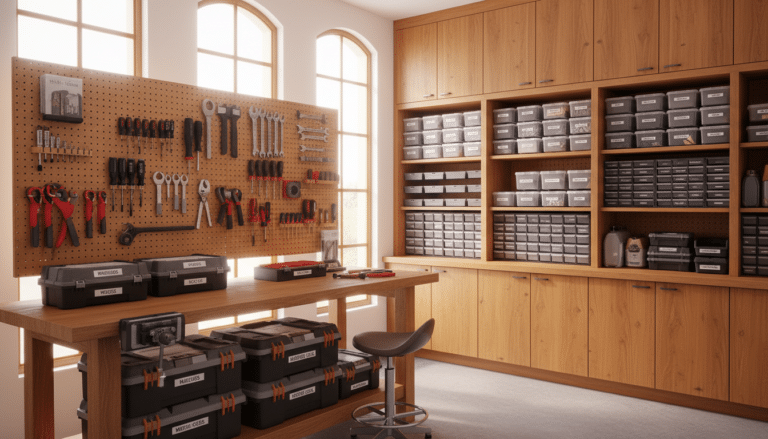 Uređenje radionice: Pametni trikovi za skladištenje sitnog alata i šrafova