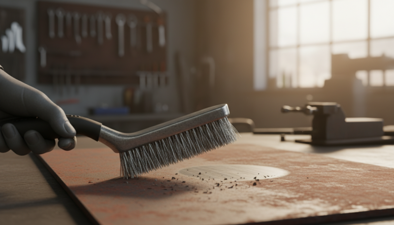 Čelična četka za uklanjanje rđe