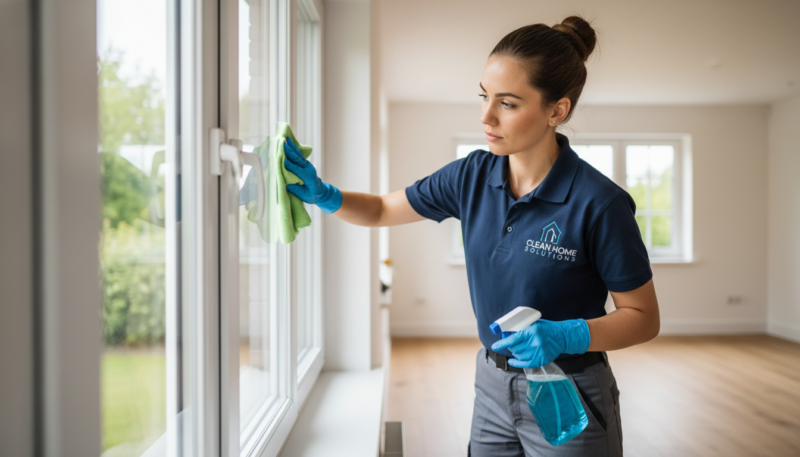 Čišćenje staklenih površina PVC prozora Čišćenje staklenih površina PVC prozora