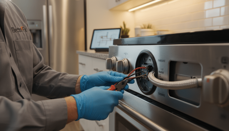 Električna instalacija rerne