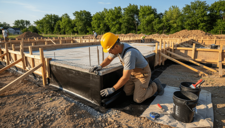 Hidroizolacija temelja kuće: Zaštita od vlage pre zidanja