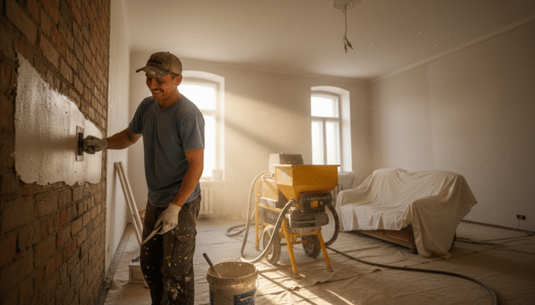 Malterisanje zidova u kući: Da li da se uradi mašinski ili ručno