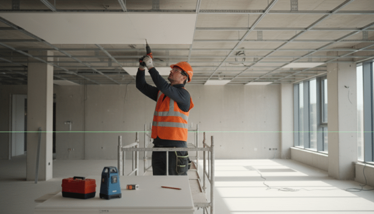 Montaža spuštenog plafona od gipsanih ploča: Vodič u 8 koraka