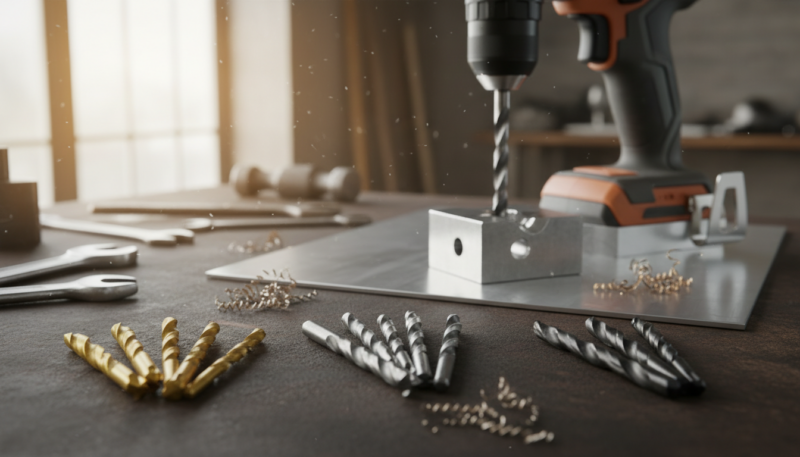 Najbolje burgije za metal: HSS, kobalt, titanijum – razlike i preporuke