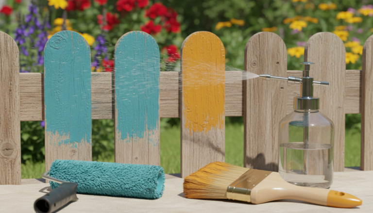 Najbolji alat za farbanje ograde: valjak, četka ili prskalica?