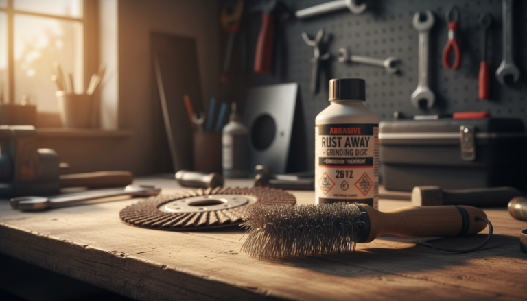 Najbolji alat za skidanje rđe: žičana četka, lamelni disk ili konvertor rđe