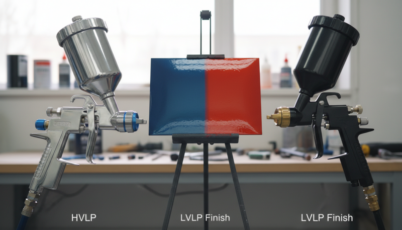 Najbolji pneumatski pištolj za farbanje: HVLP vs. LVLP (vodič)