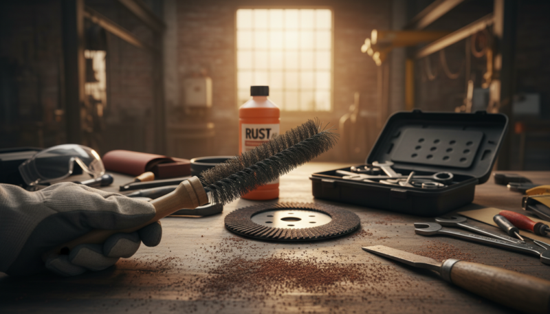 Održavanje alata za skidanje rđe