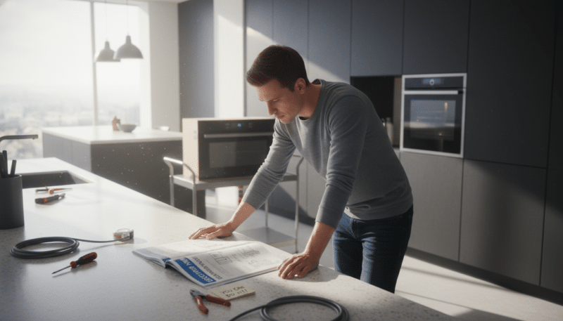 Planiranje faza ugradnje rerne