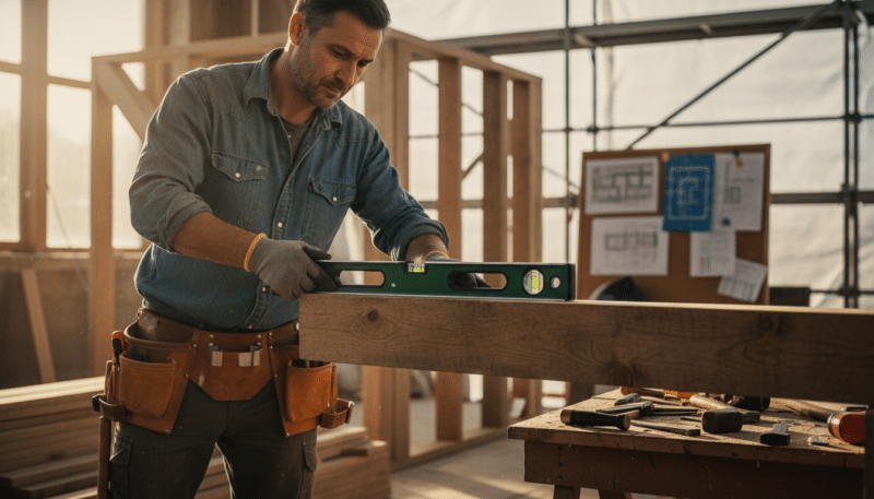 Pravilno postavljanje elementa libelom