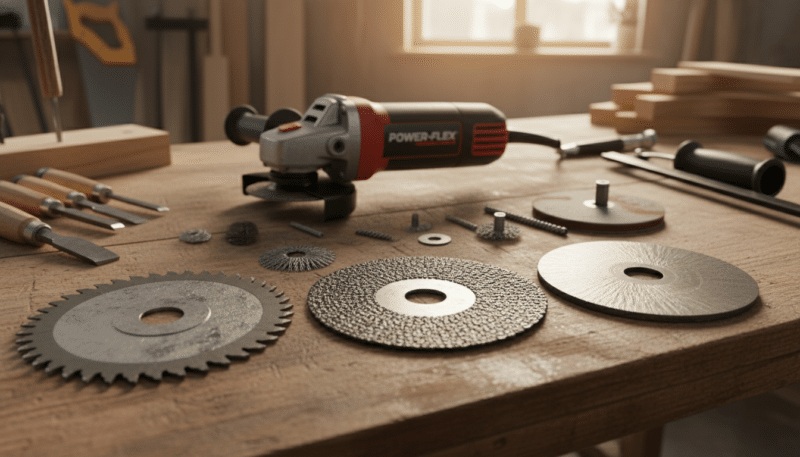 Pregled glavnih tipova nastavaka za ugaonu brusilicu