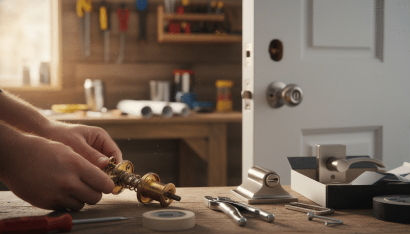 Priprema alata za zamenu brave