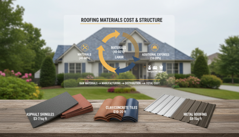 Troškovi i struktura cena krova Troškovi i struktura cena krova