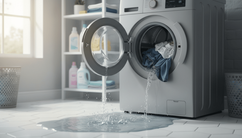 Voda curi iz veš mašine: Koje kvarove možete da rešite sami