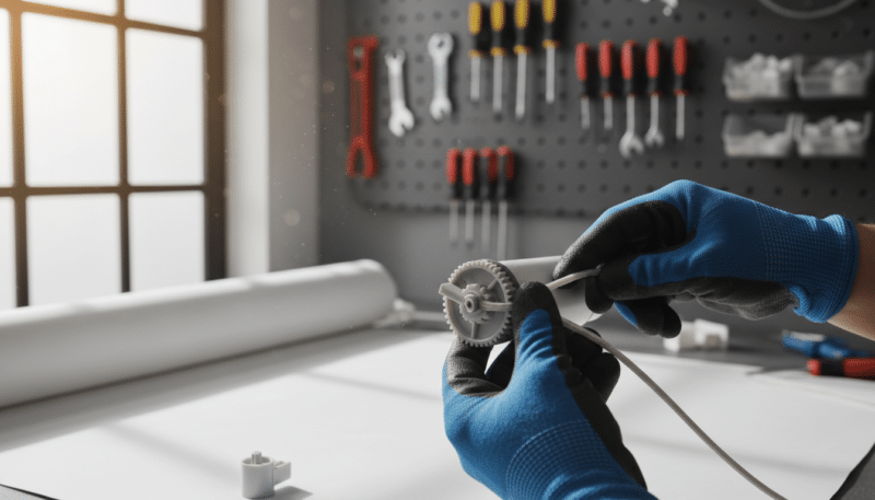 Zamena gurtne na PVC roletni: Uradi sam popravka PVC stolarije