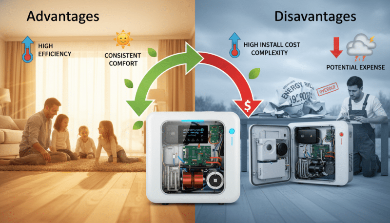 prednosti i nedostaci toplotnih pumpi