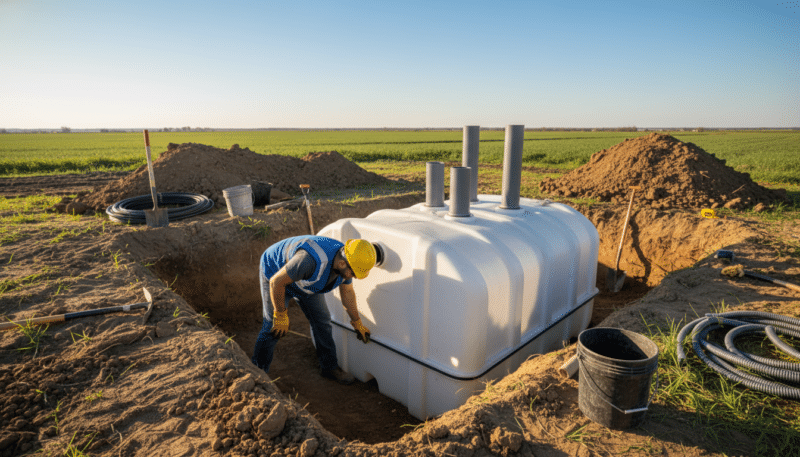 priprema i instalacija septičke jame