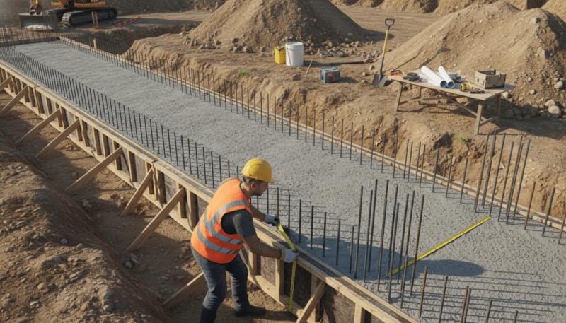 specifičnosti trakastog temelja