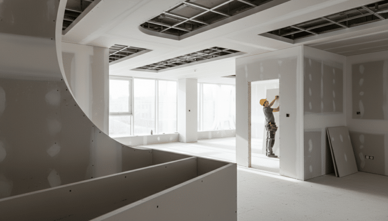 spušteni plafoni i pregradni zidovi