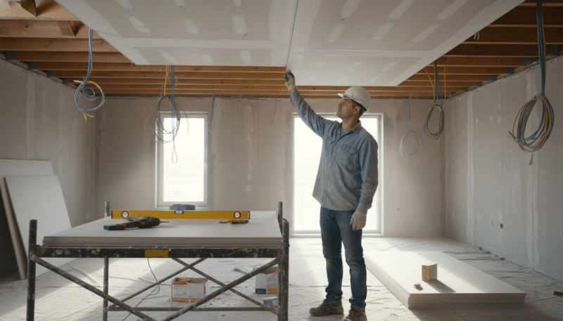 uobičajene greške pri montaži plafona