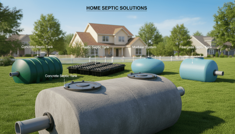 vrste septičkih jama