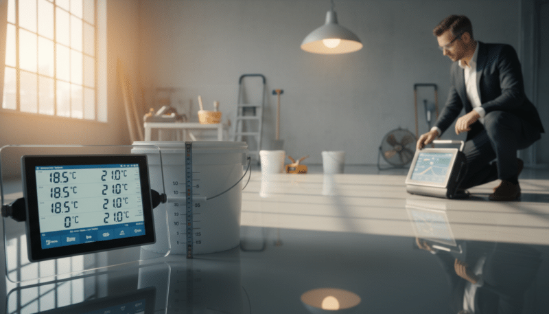 контрола температуре самонivelišuća masa